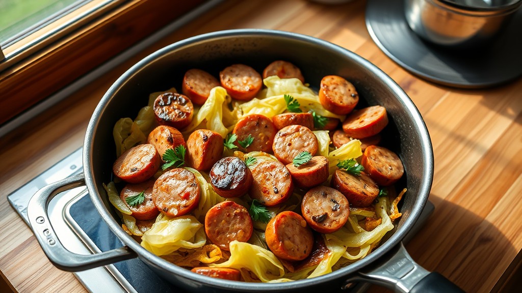 Chicken Sausage Cabbage Recipes