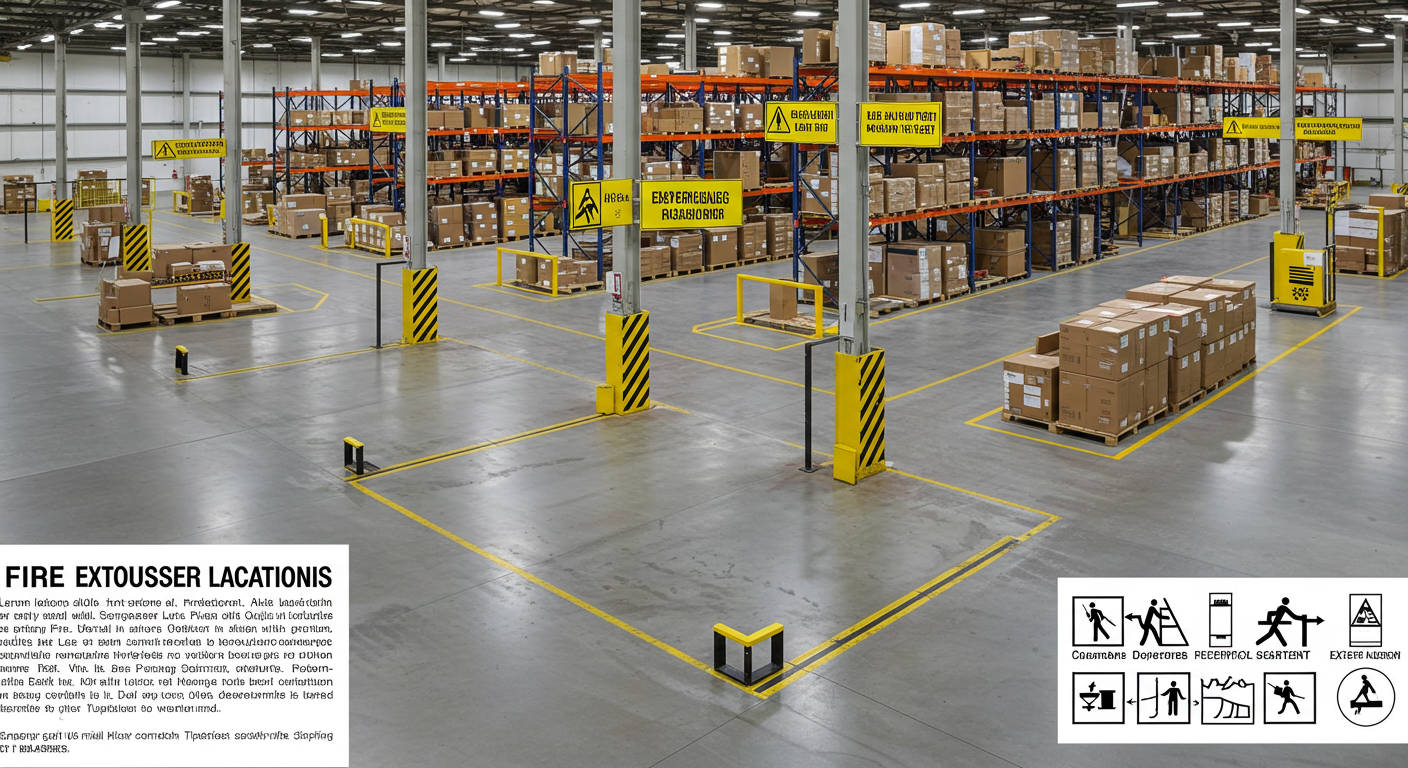 2. Planning Your Warehouse Layout with Signage