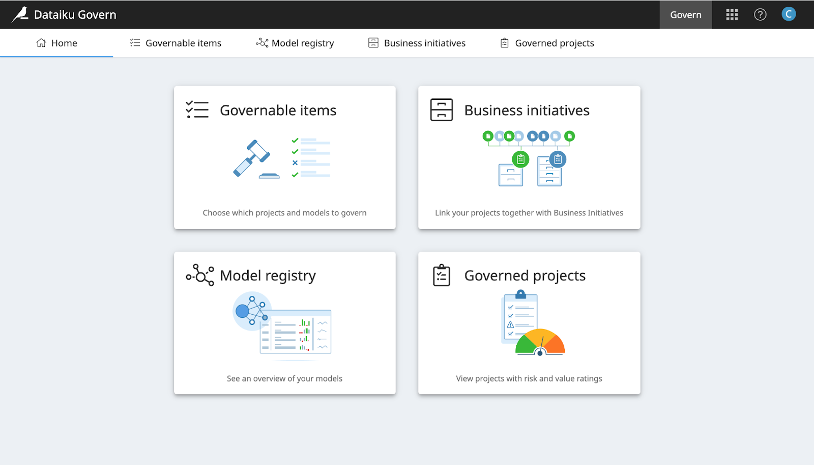 Dataiku govern