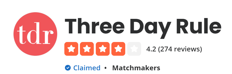 Three Day Rule reviews San Diego