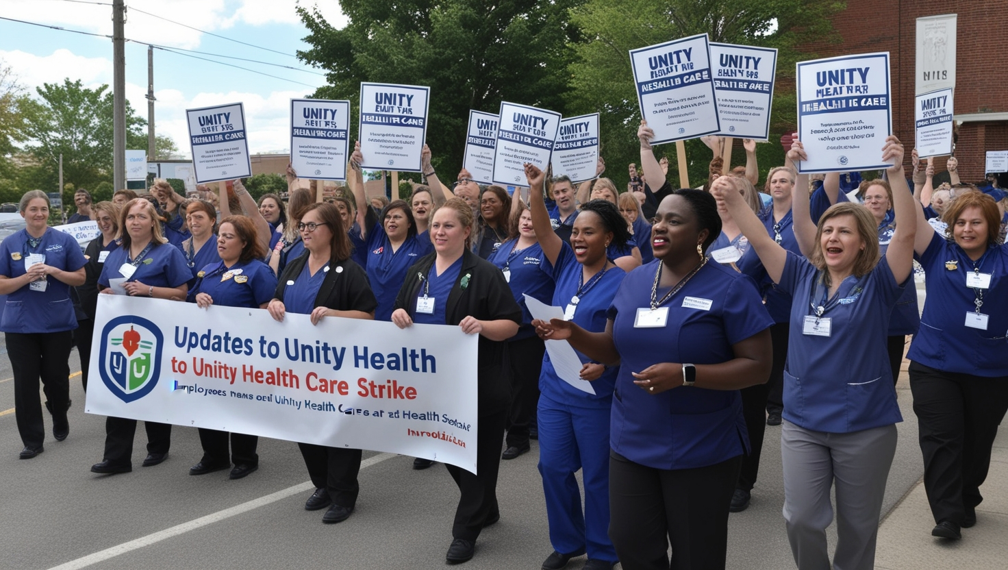 updates to unity health care strike