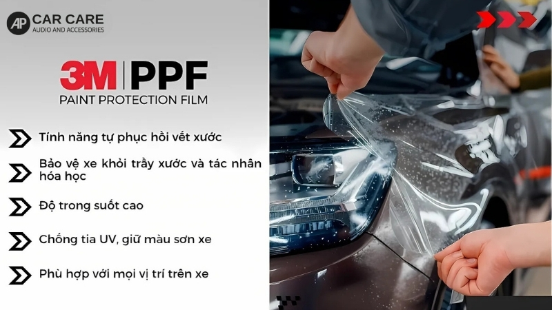 vì sao nên dán PPF 3M cho xe ô tô