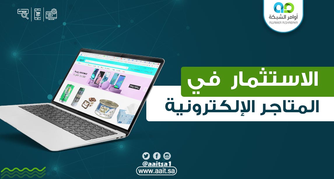 الاستثمار في المتاجر الالكترونية