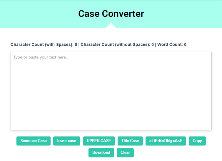 Case Converter Tool
