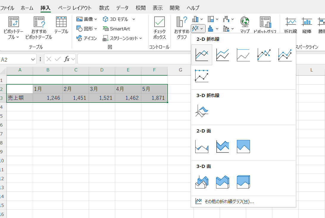 excel グラフ 単位