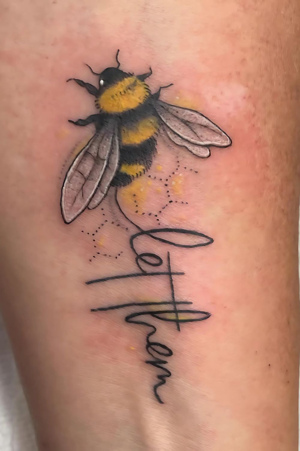 Let Them Bee Tattoo