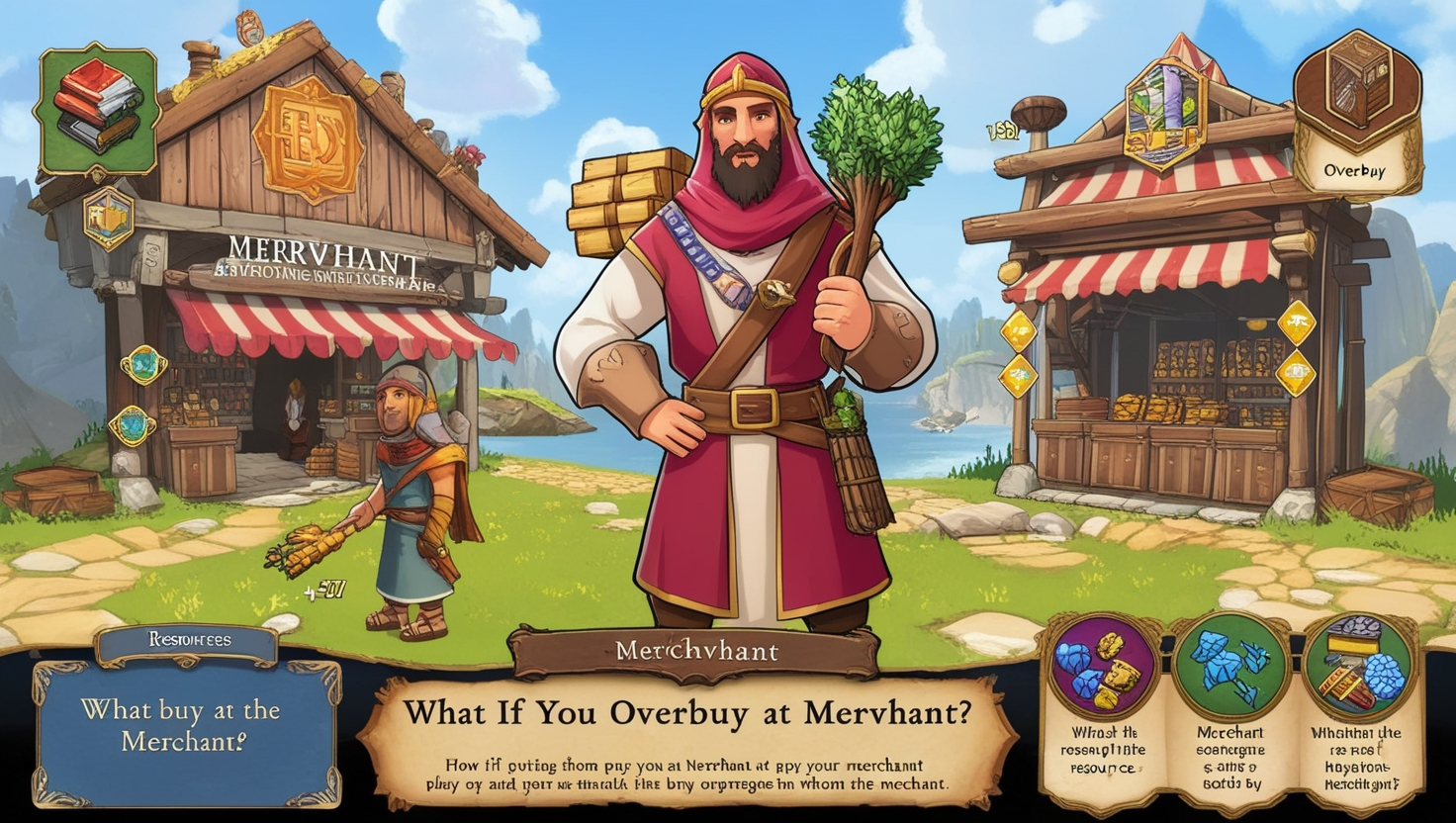 pilgrim game what if you overbuy at mervhant
