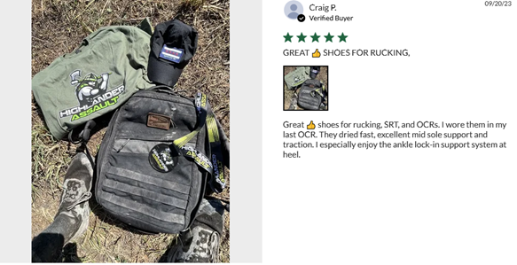 The First Testimonial From the GoRuck Customer.