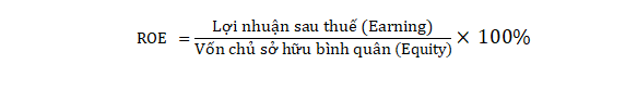 Cách xác định chỉ số ROE