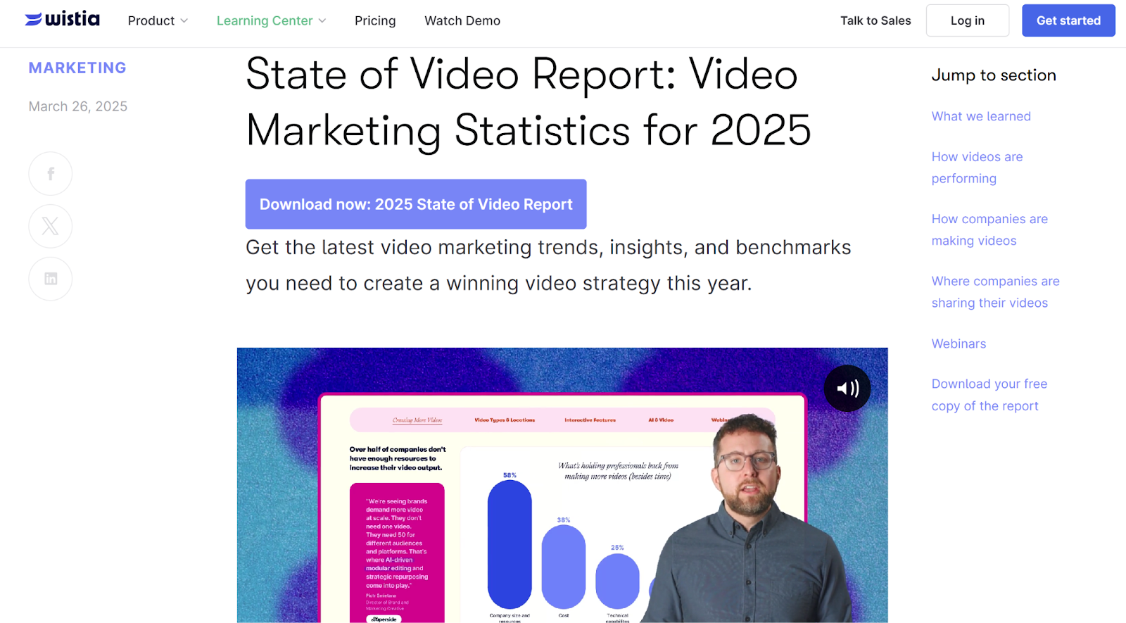Industry study content publishing