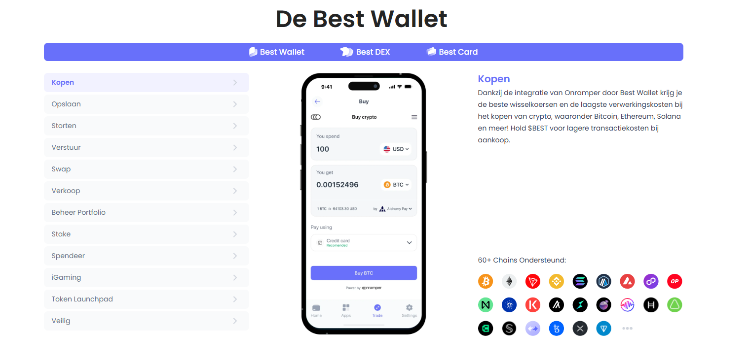 crypto kopen bij de beste Nederlandse crypto broker