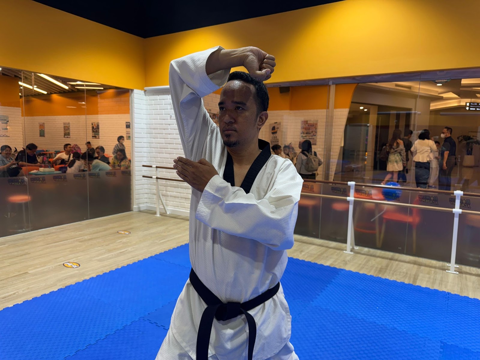 Taekwondo Blocks Techniques - High Block (Olgul-Makgi) 