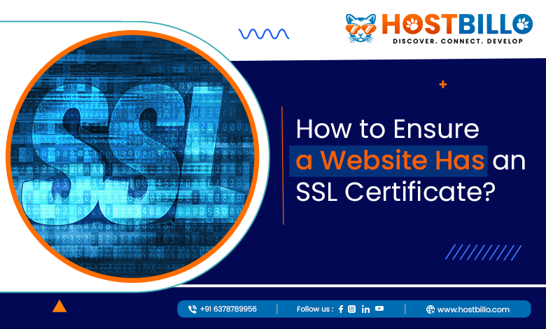 How to Ensure a Website Has an SSL Certificate?