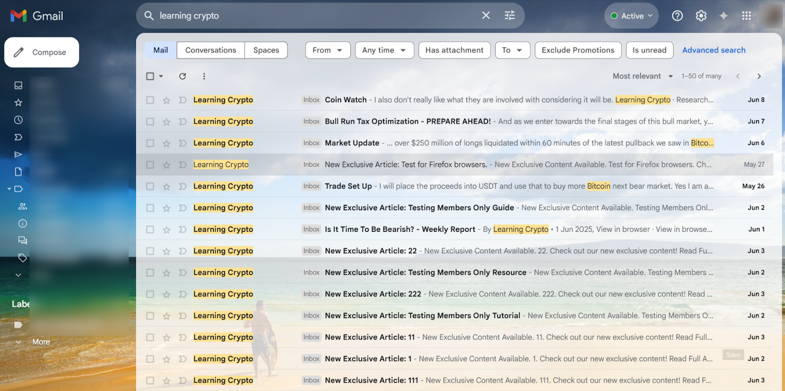 bitcoin newsletter for beginners
