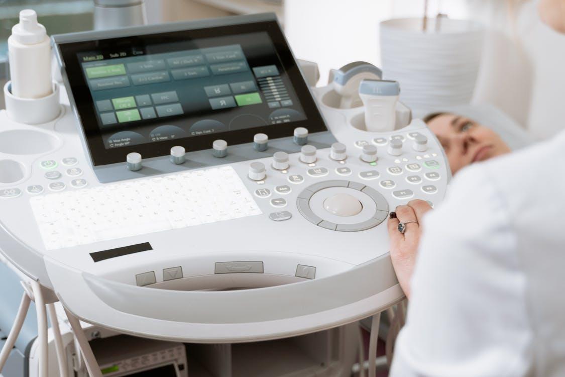 Person Using Ultrasound Scan