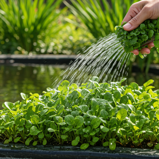 4. Watering and Maintaining Your Watercress