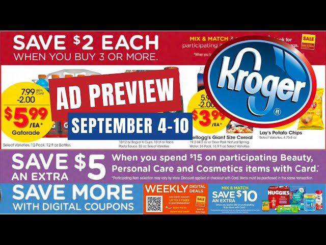 kroger weekly sales ad