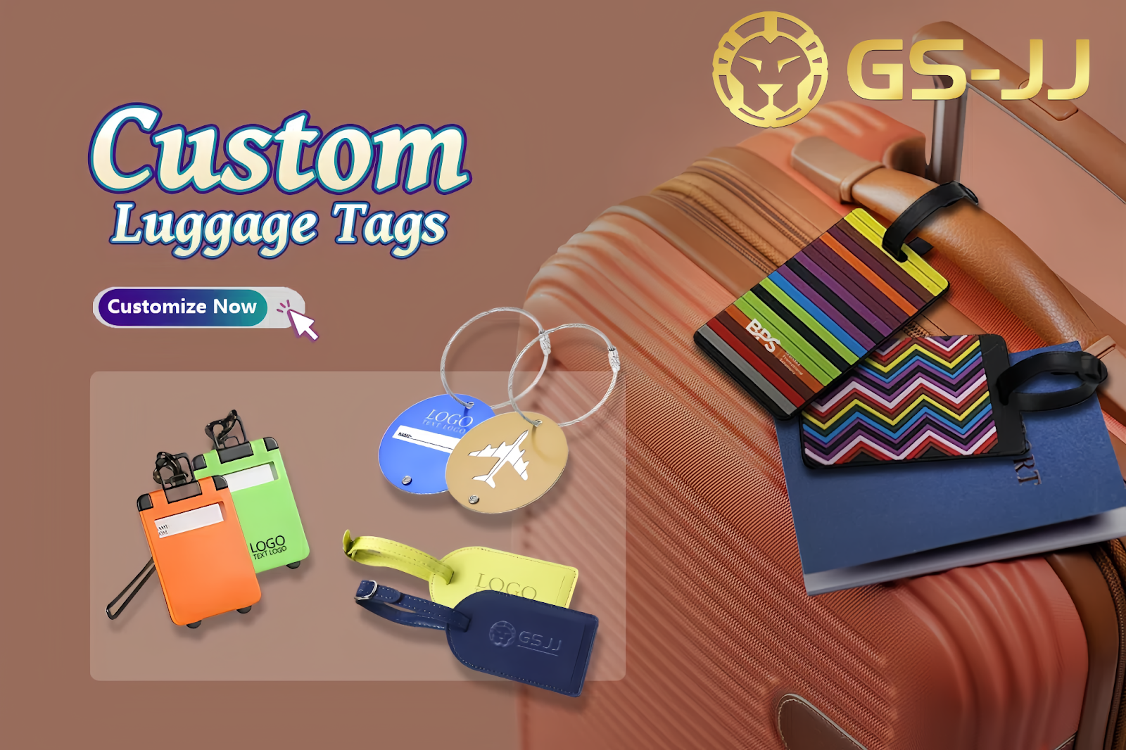 luggage bag tags for your travel and trips