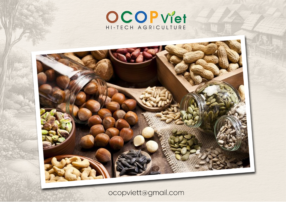 các loại hạt tốt cho sức khỏe