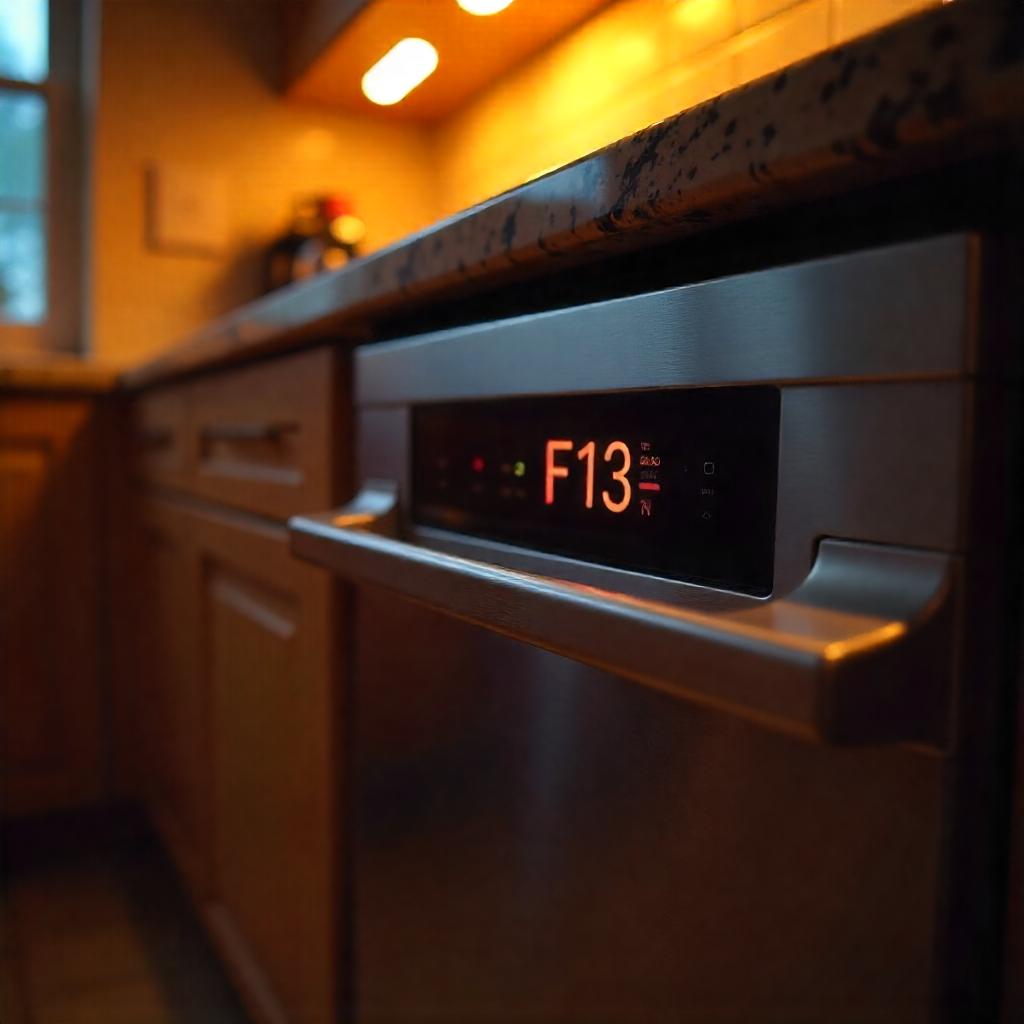 miele dishwasher f13 code