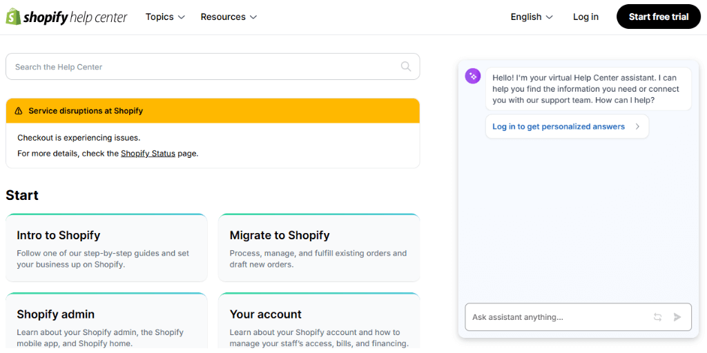 Shopify Support