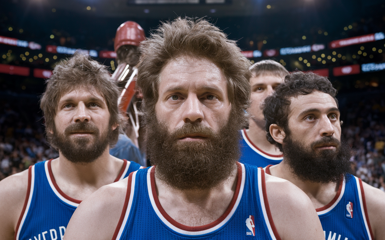 70s NBA Scraggly Beards