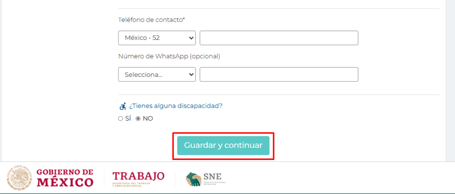 Portal del Empleo