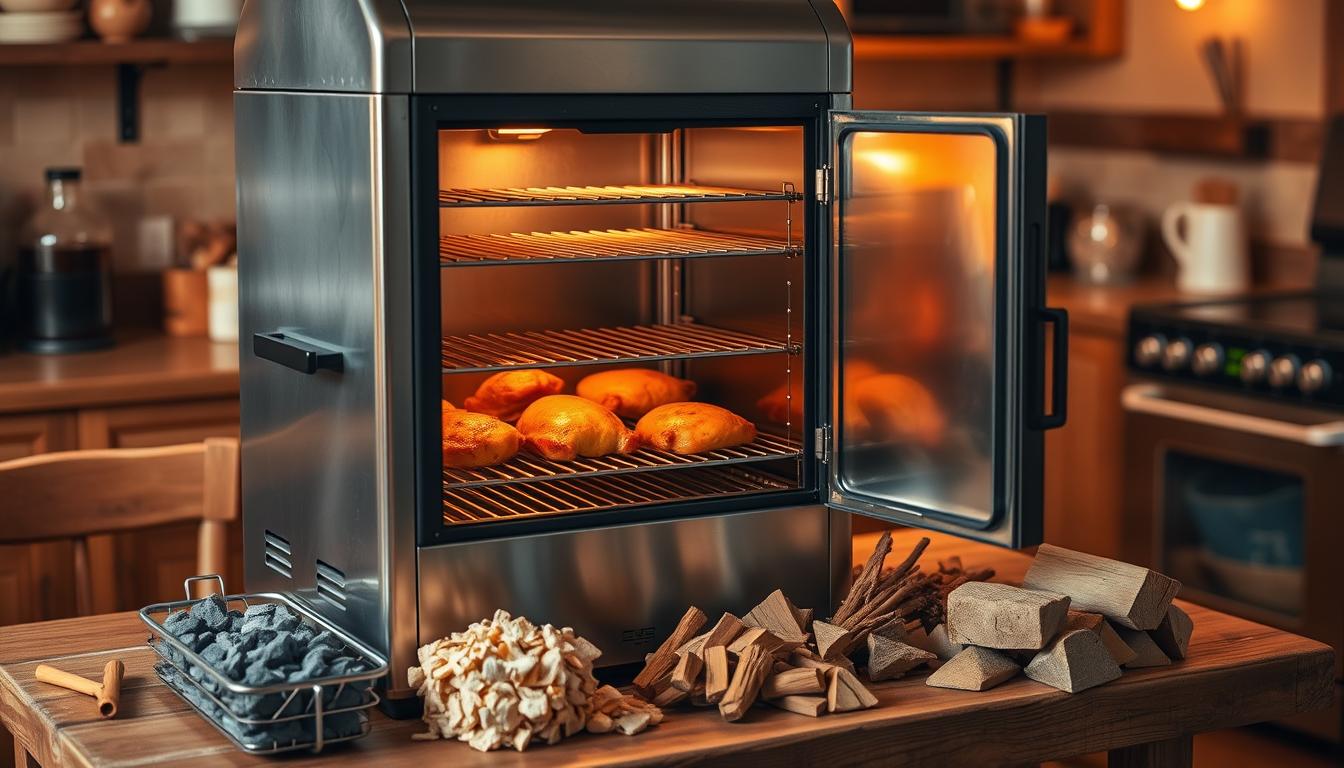 Smoking Equipment for Chicken Thighs