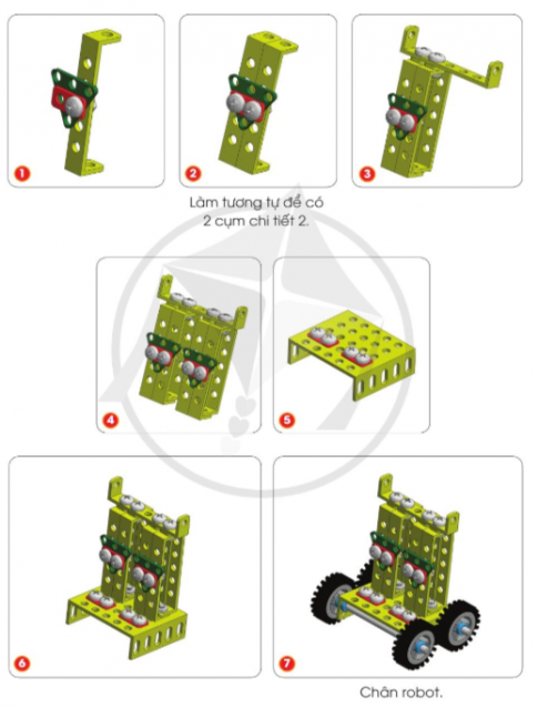 BÀI 10. LẮP GHÉP MÔ HÌNH ROBOT