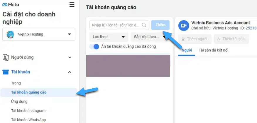 cách tạo tài khoản BM Facebook