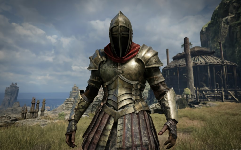 Midriff Showing Male Tummy Armor in Elden Ring