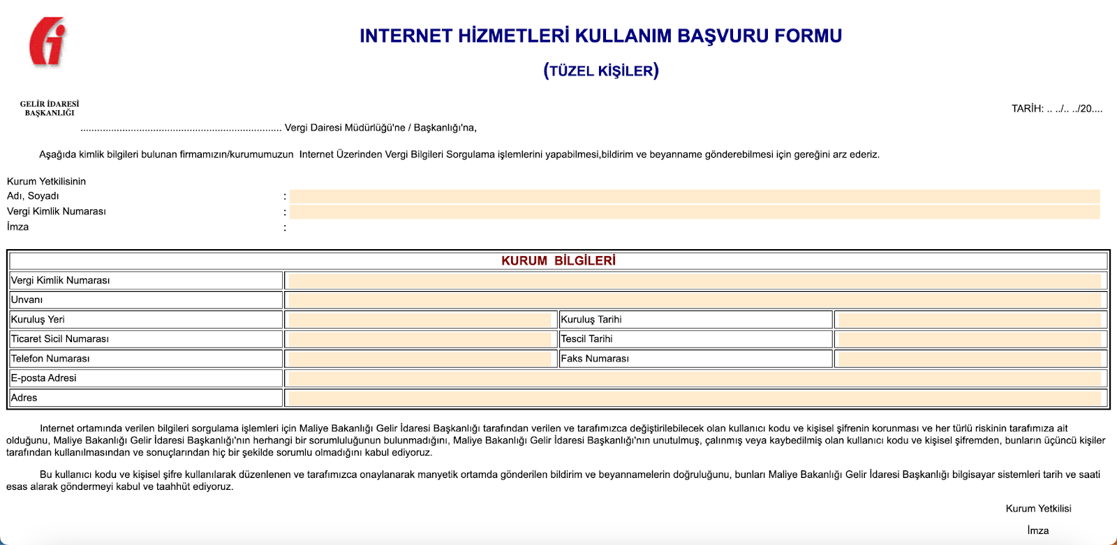 Tüzel Kişiler İnternet Vergi Dairesi’ne Nasıl Başvurabilir?