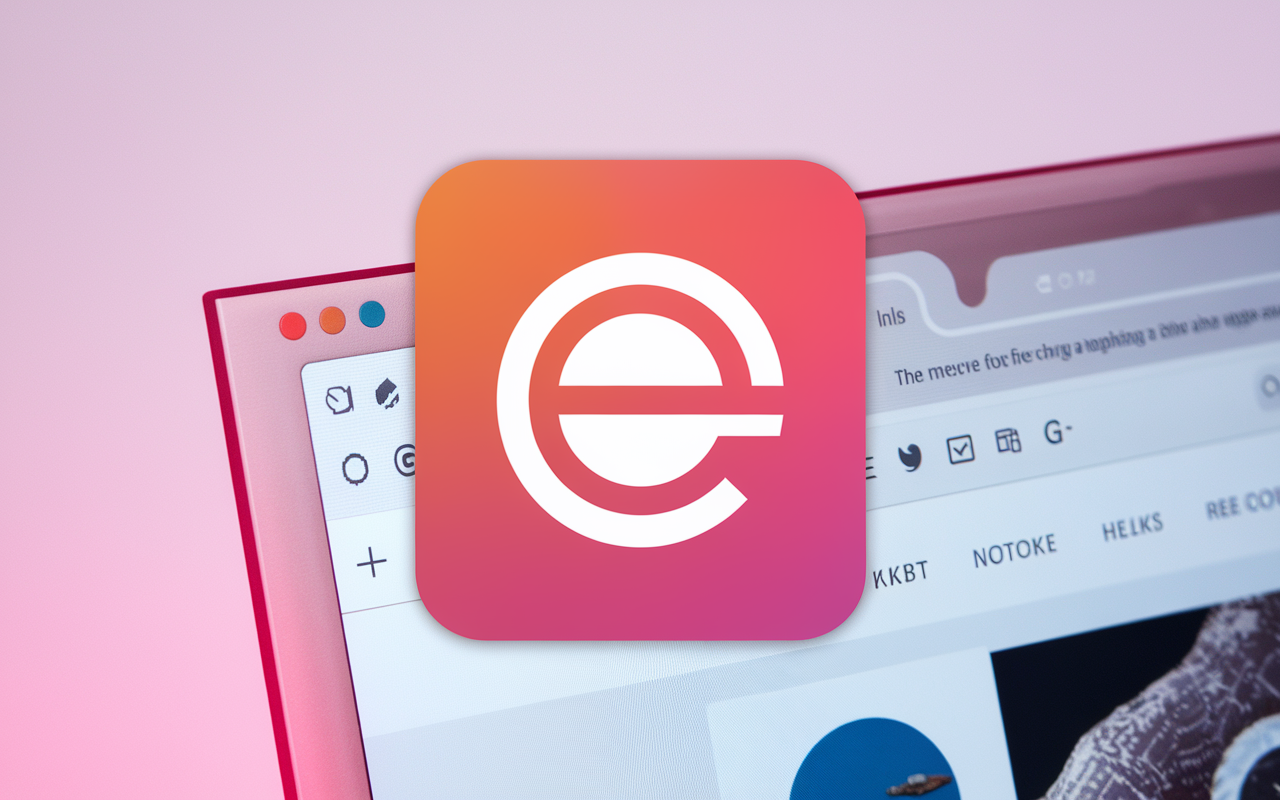 Microsoft Edge Icon Aesthetic Pink