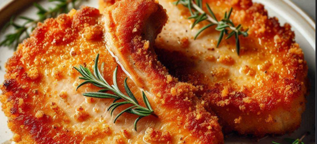 Crispy Breaded Pork Chops