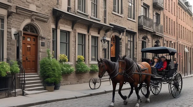 Step back in time with a stroll through Old Montreal’s cobblestone streets, lined with historic architecture, lively cafés, and vibrant city life.