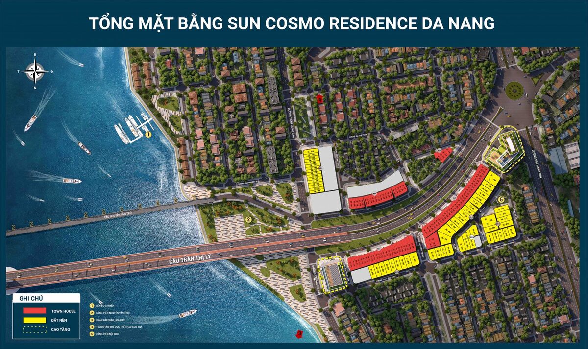 Mặt bằng dự án Sun Cosmo Residence Đà Nẵng