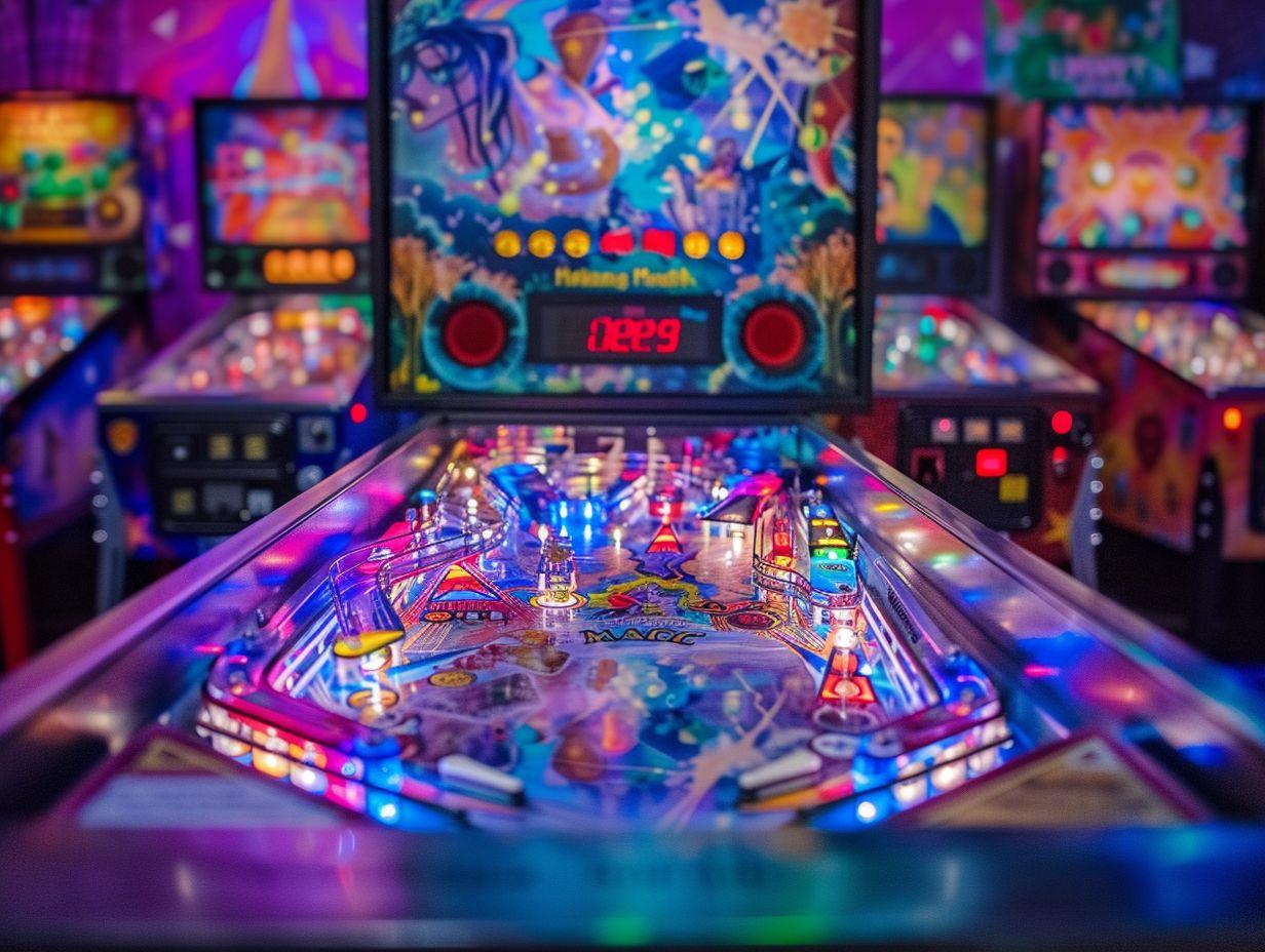 What Are the Main Features of the Theatre of Magic Pinball Machine?