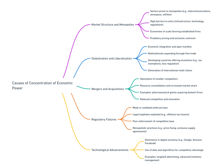 concentration of economic power
