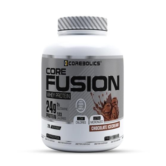 COREBOLICS Fusion Whey Protein Chocolate Milkshake
