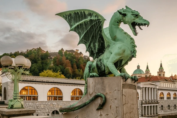 The Dragon Bridge, Ljubljana
