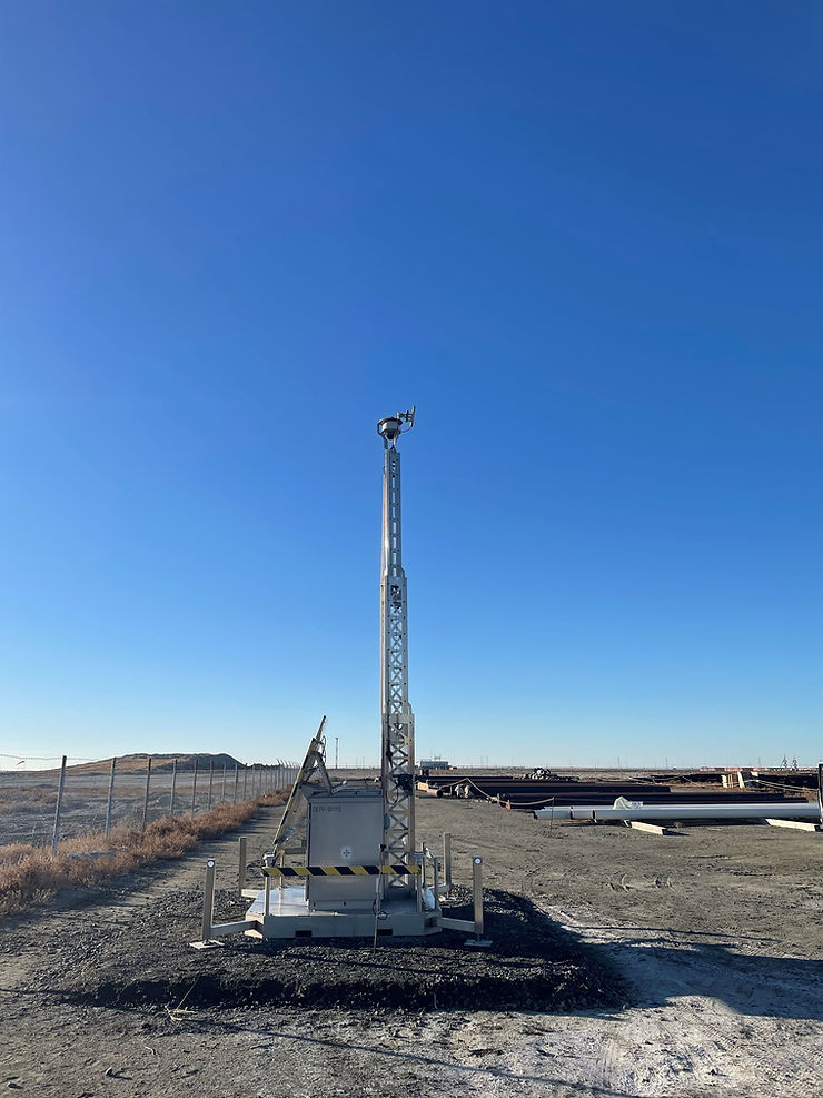 Solar CCTV System (Kazakhstan) 