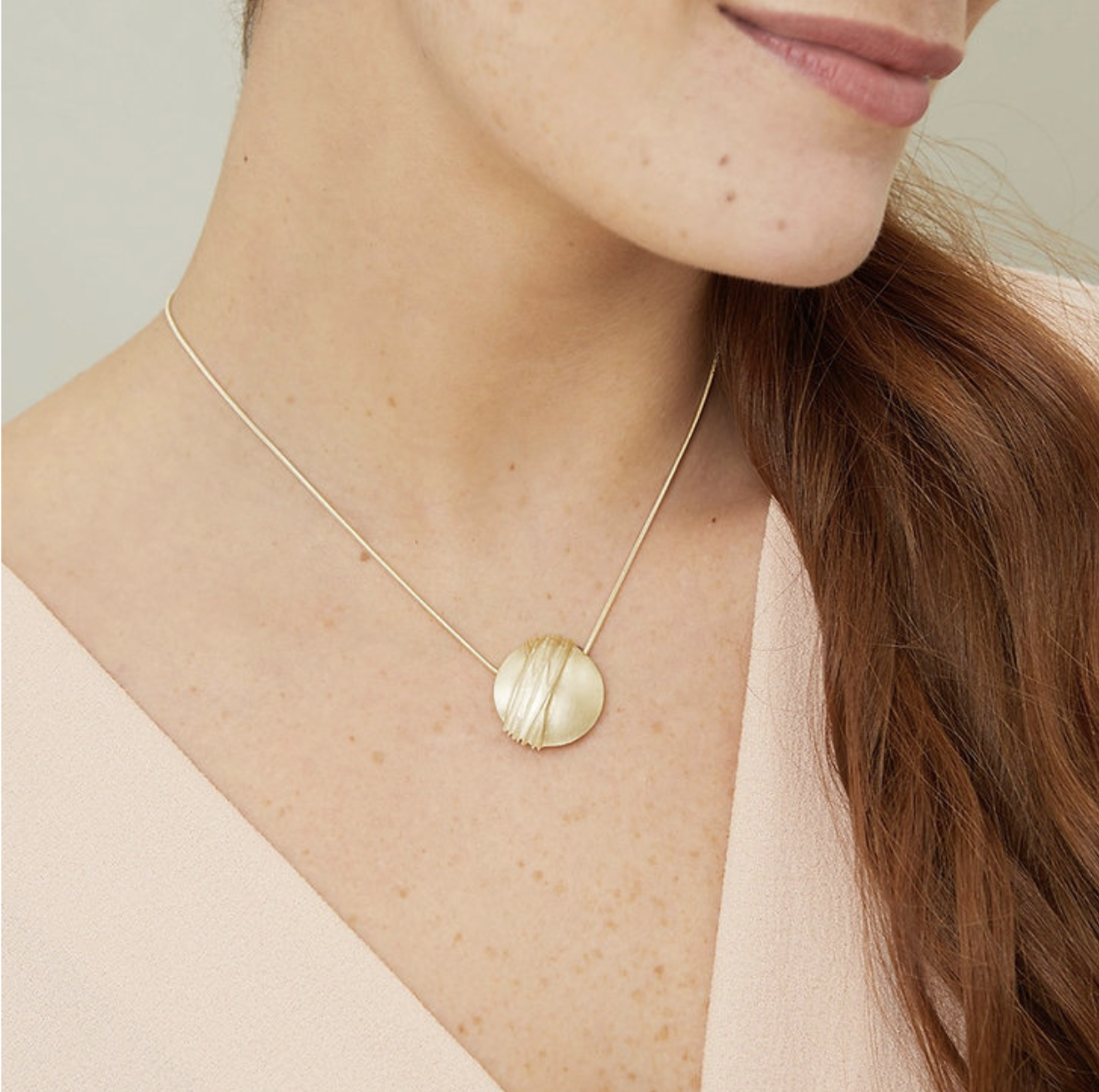 gold Dune necklace