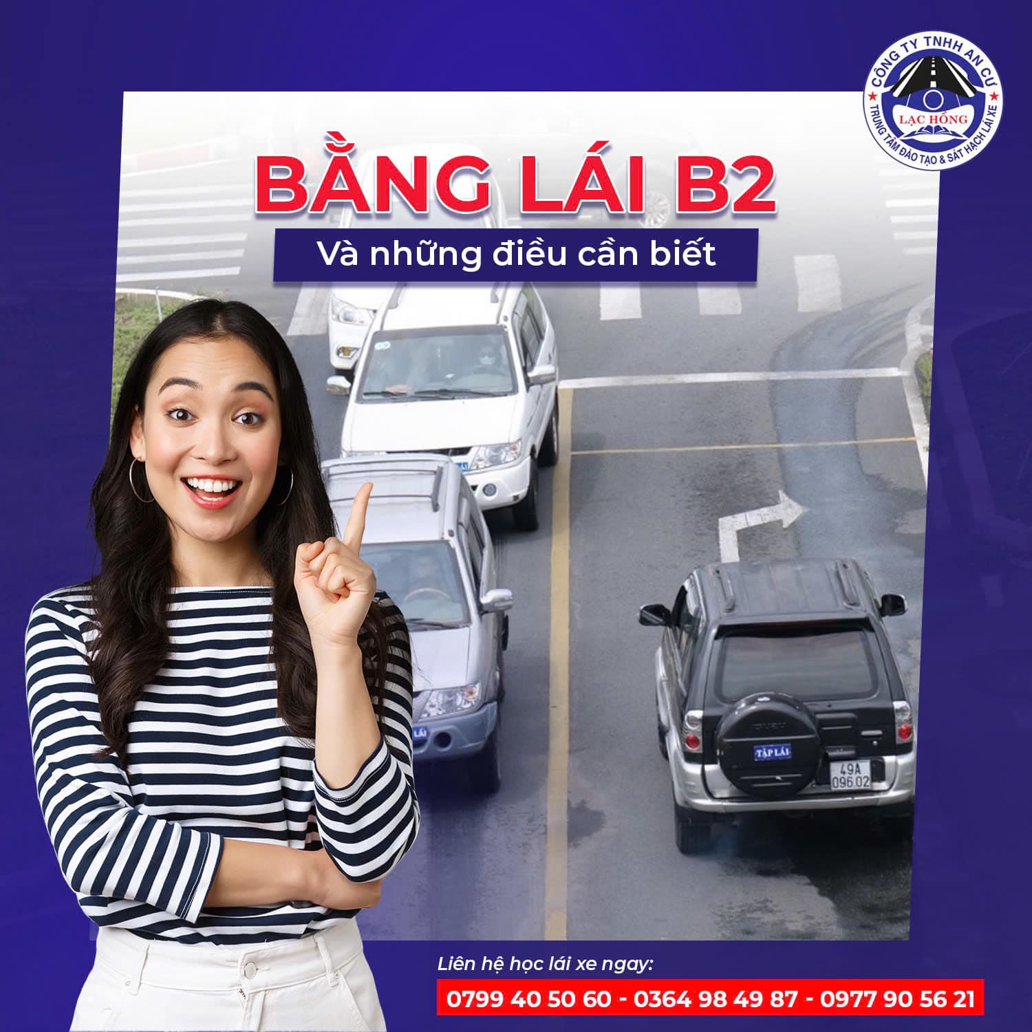 bai thi ly thuyet hang B2 2025