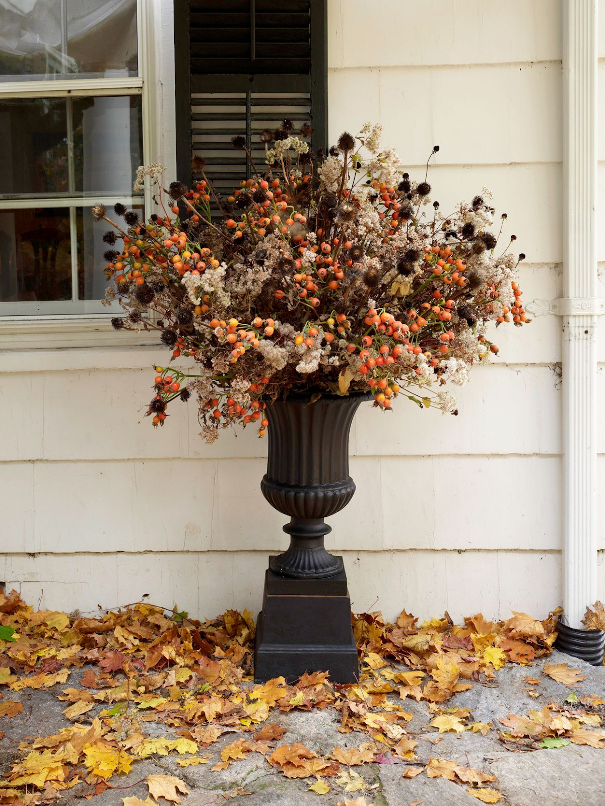 Fall Window Box Decorating Ideas