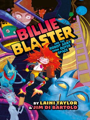 "Billie Blaster and the Robot Army from Outer Space" (ebook) cover