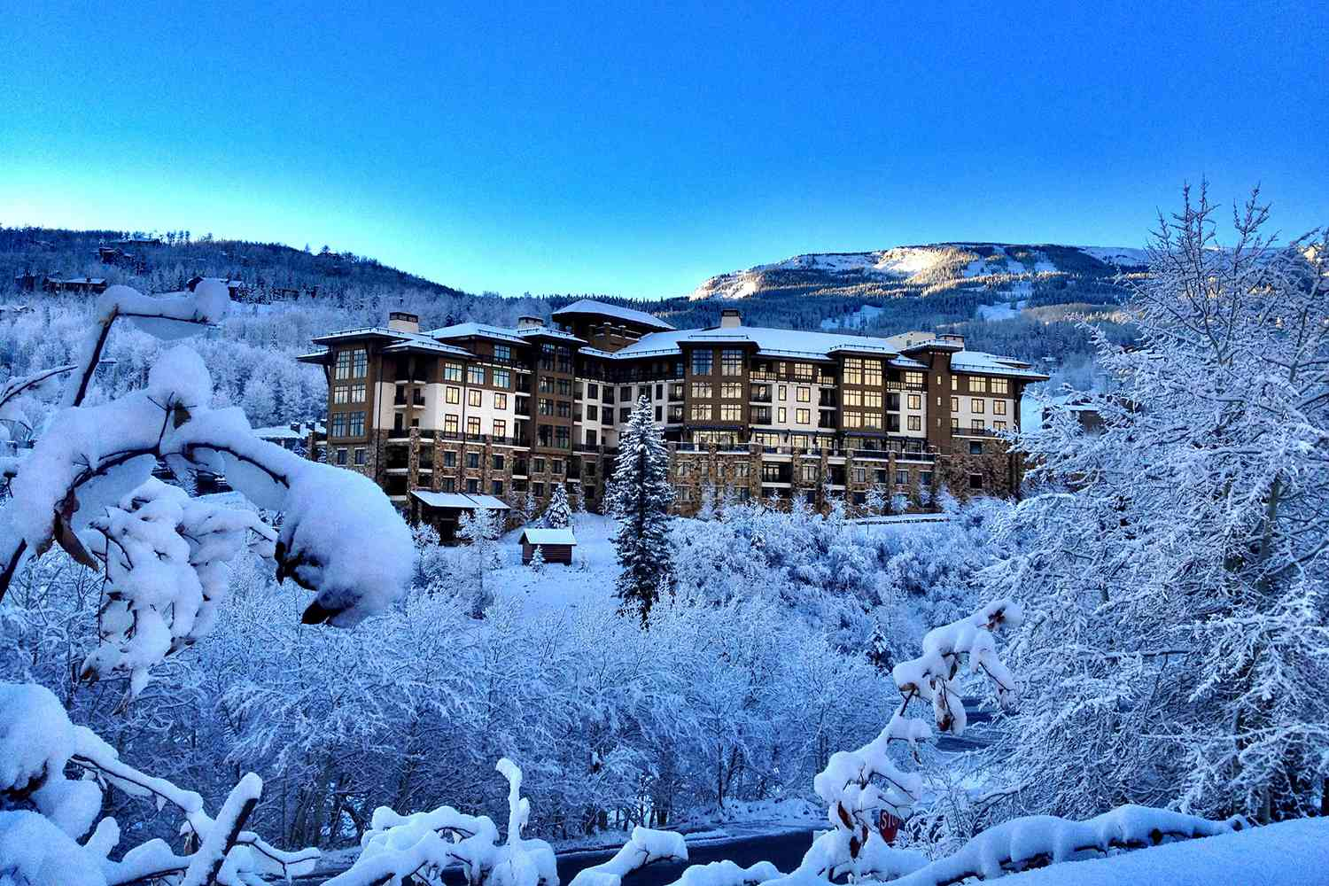 Hotel in the mountains