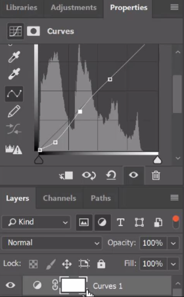 curves photoshop setting 