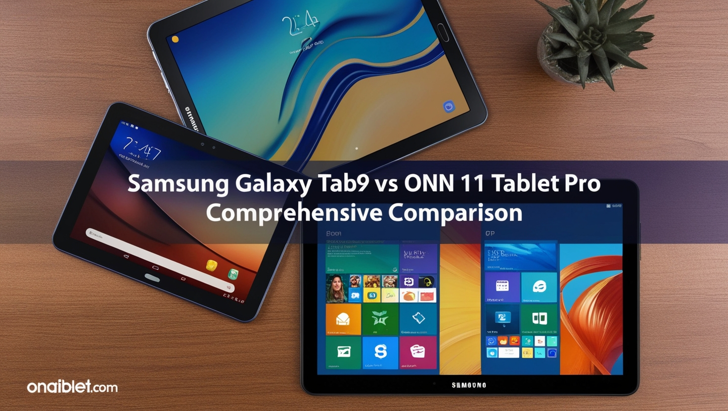 Samsung Galaxy Tab A9 vs ONN 11 Tablet Pro
