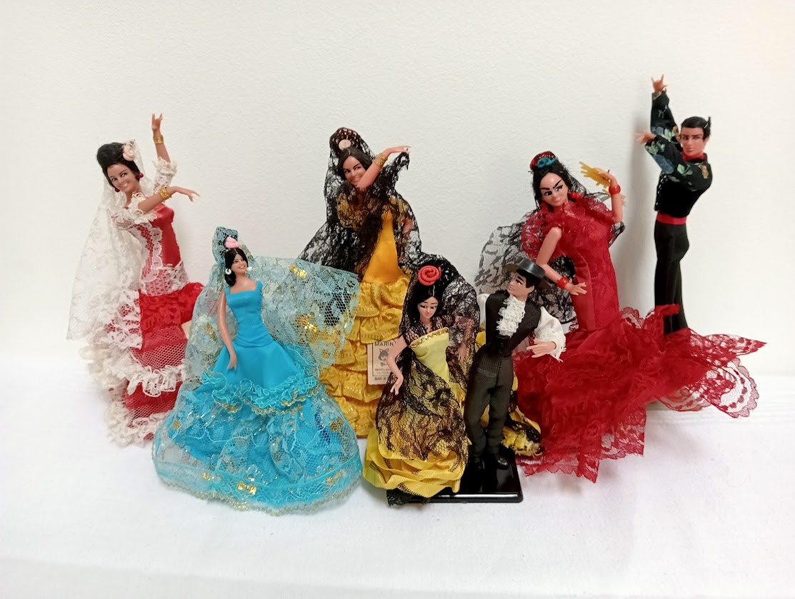 Spanish flamenco dolls