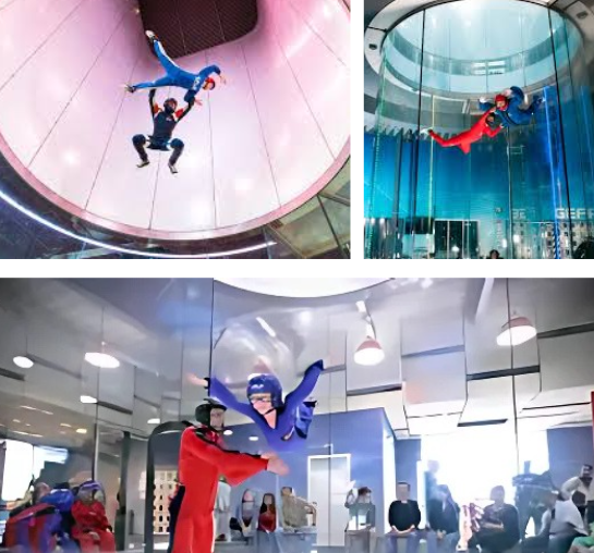 Indoor skydiving at iFly for a lavish birthday in London